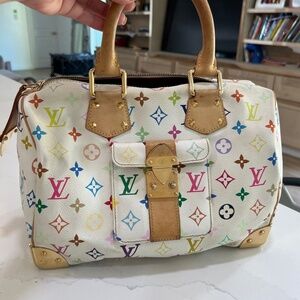 Louis Vuitton Multicolore Monogram Speedy 30